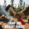 SZCO Watchfire 16" Camp Axe, Hickory Handle