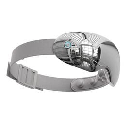 BOKOR BOKOR Eye Massager with Heat - FSA/HSA Approved Eye Massager, Accupressure Massage with Vibration, Heated Eye Mask for Migraines, Dark Circles, Eye Strain, Dry Eyes & Improve Sleep - Birthday Gift