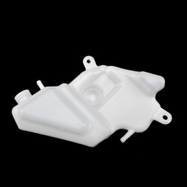 Coolant Reservoir Tank for Kawasaki Ninja 650 Series EX650 EX650 ABS EX650A EX650F ABS EX650E 2012-2016, 43078-0553 for Engine Radiator Coolant Water, White, Plastic