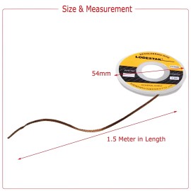 Ameribox 2.0mm Desoldering Braid Solder Remover Spool Copper Wick 5 ft 1.5m