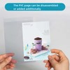 Acrylic Sign Holder,Table Card Multi-Page Flip Display 6 Pages-12 Sides,T