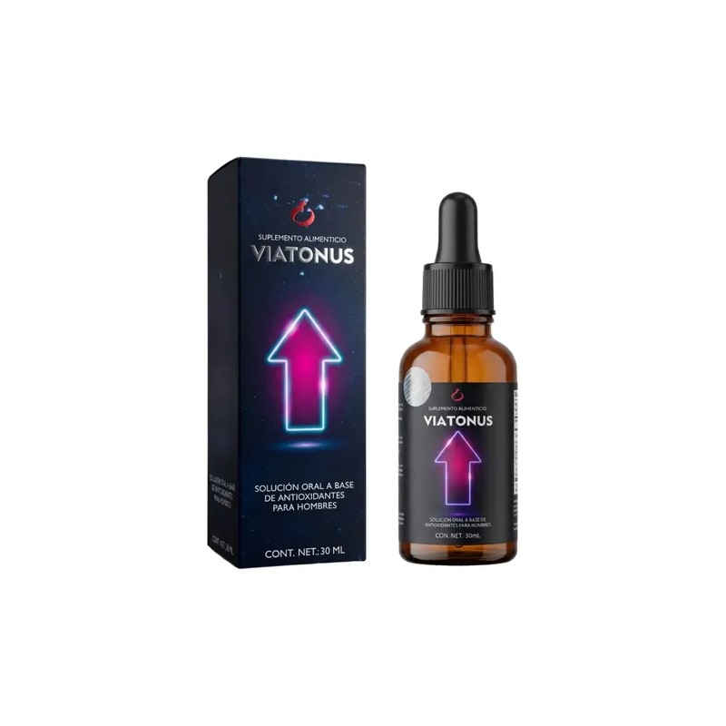 Viatonus - Solucion Oral A Base De Antioxidantes Para Hombre
