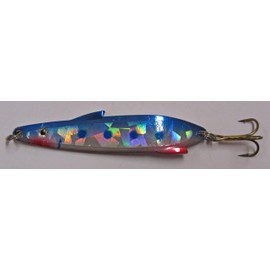 FLADEN Set 5 Finned Rodskar Lure - Blue/Green/Black/Silver, 18 g