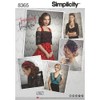 Simplicity 8365 Women's Costume Accessories Sewing Pattern, 5 Pieces, Sizes