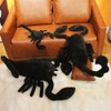 Simulation Black Scorpion Plush Toys Animal Dolls Stuffed Soft Real