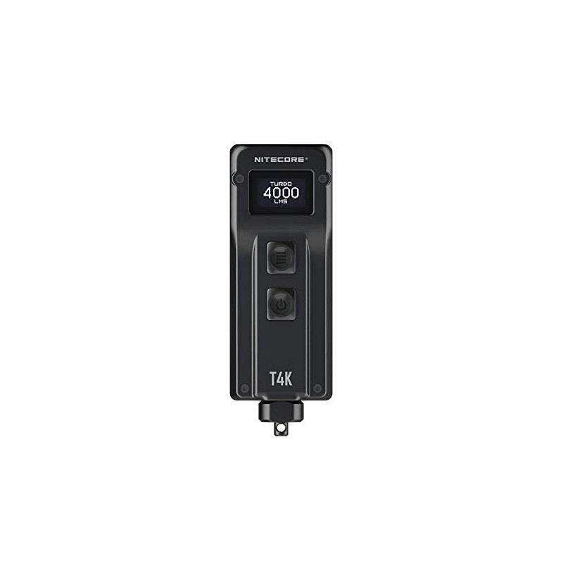 Nitecore T4K Key Chain 4000 Lumen Max and USB-C Charge