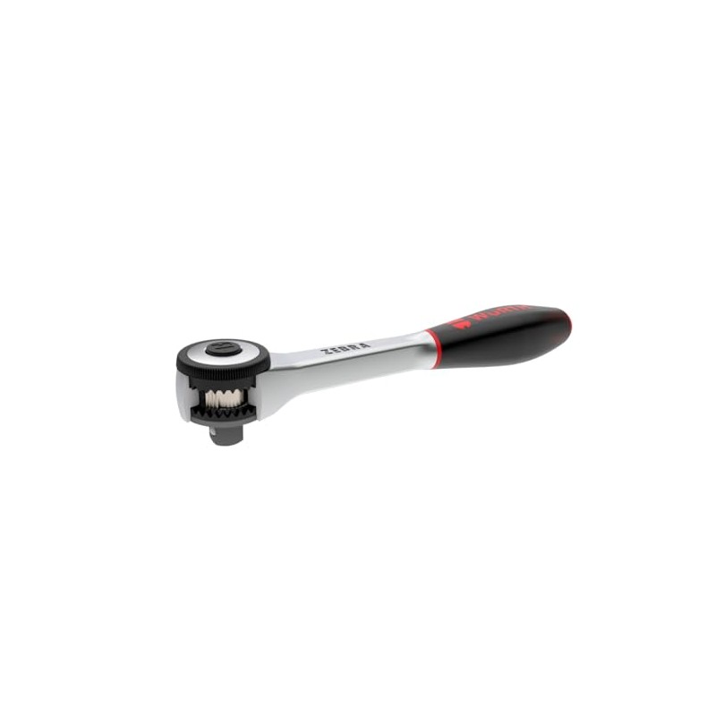 Würth 1/4 Inch Reversible Ratchet with 360° Rotating Handle and