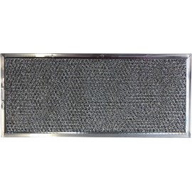 Replacement Aluminum Microwave Filter Compatible With Whirlpool W10120839A and More - 5-5/8 x 11-5/8 x 3/32 inches - 1 Pack