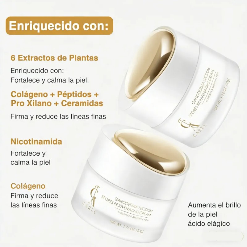 Crema Facial Carel Colágeno Tipo Iii Reafirmante 50 G Todo