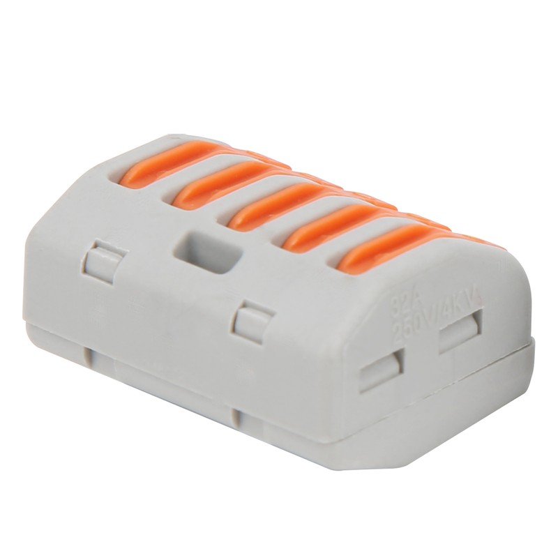 50Pcs Push Wire Wiring Connector Mini Fast Compact Connect Terminal