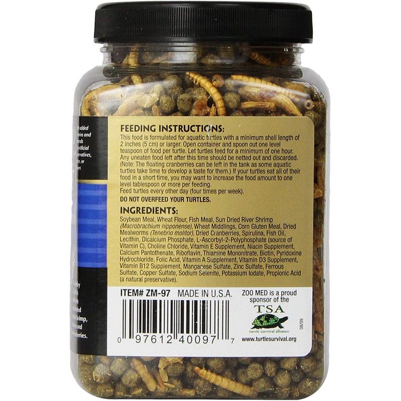 Gourmet Aquatic Turtle Food 6oz. - Pack of 2