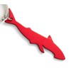 Komonee Shark Red Bottle Opener Key Chain Metal Sea Life