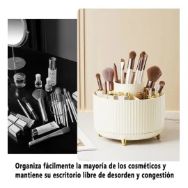 Organizador De Maquillaje Giratorio 360 Para Cosméticos                                                                                               