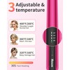 Hoson Cordless Hair Straightener,Portable Mini Flat Iron Travel for Bangs,Short