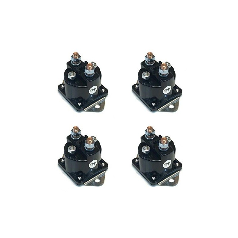 (4 Pack) HD Winch Solenoid Relay for SAZ-4201EY, SAZ-201EY, SAZ-4201GL,