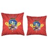 Ryan's World Titan Universe Red Titan and Team Throw Pillow