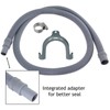SPARES2GO Extension Drain Hose compatible with Bosch Dishwasher (1.5M, 19mm