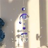 Blue Evil Eye Decor Angel Suncatcher, Evil Eye Charm Hanging