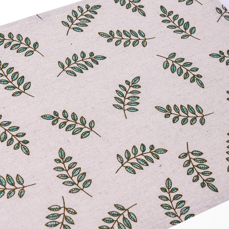wellhouse Cotton Linen Placemat, Improves Atmosphere, Lunch Napkin Cloth, Washable