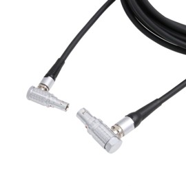 HangTon Cable for DJI Ronin 2 Tethered Control Handle to RS2 RS3 Pro Communication Expansion Adapter Camera Focus Control Right Angle 6 Pin to 6 Pin 10M