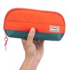 Sooez Wide-Opening Pencil Pen Case, Lightweight & Spacious Pencil Pouch