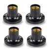 ShuoHui Lamp Holder E27 Universal E27 Socket Lamp Holder Flat