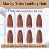 TUVOJALE Marley Twist Braiding Hair 18 inch Afro Kinky Curly