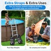 Yeabett Waterproof Dry Bag, 10L Waterproof Beach Bag with Adjustable