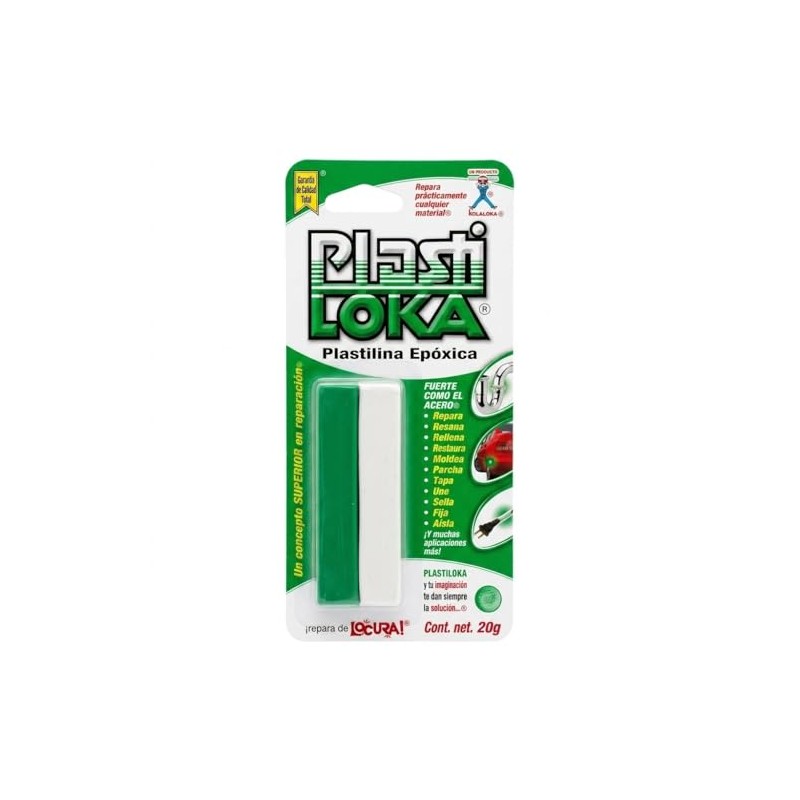KOLA LOKA Pegamento Plastiloka Kolaloka Pl/20 Blister 20 Gms. Pza