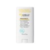 MyChelle Sun Shield Clear Stick SPF 50, On-The-Go Water-Resistant Zinc-Oxide