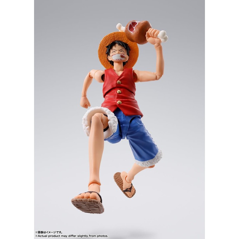 TAMASHII NATIONS Monkey d. Luffy - Romance Dawn, 14.5 cm,