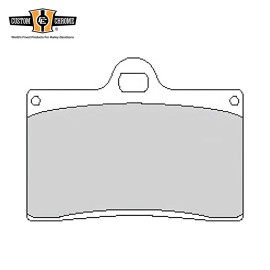 Custom Chrome P Compound Brake Pad Set Fits For Brake Caliper 4-Piston 8mm Pad