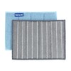 WENKO Miko Microfibre Cleaning Sponge, Set of 2, Universal Dish