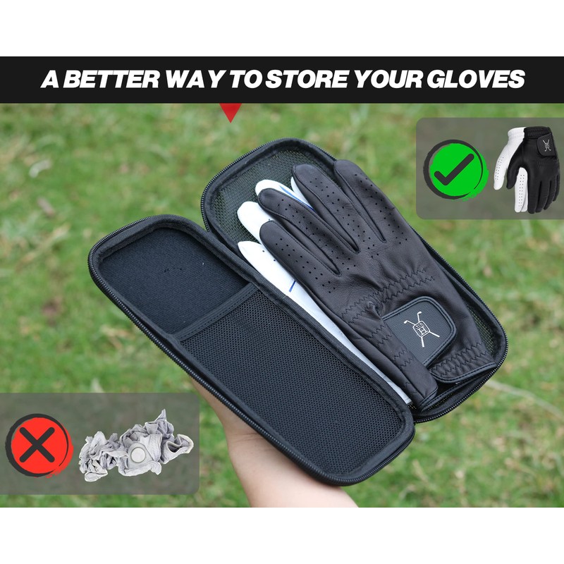 Handy Picks Performance Golf Glove Case - Golf Gloves Holder