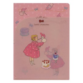 My Melody [A5 Clear File] Clear File W A5/Kurashirei Sanrio