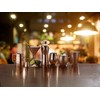 Towle Living Plated Double Jigger, Modernist Copper