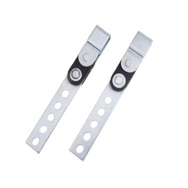 2 Pack Swivel Style Exhaust Hanger 360° Degree Swivel Heavy Duty Exhaust TailPipe Muffler Hanger Clamp Style