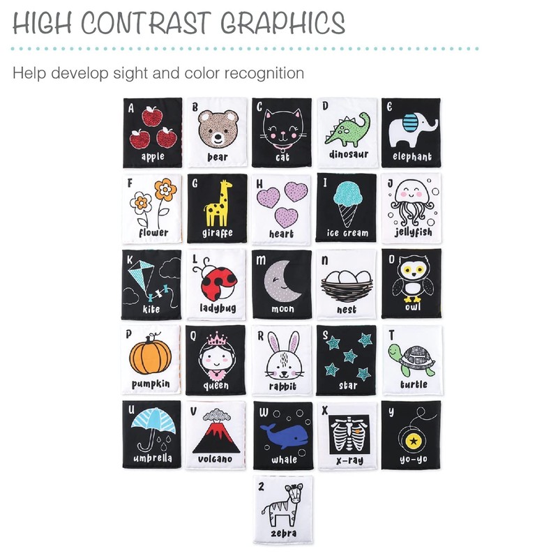 The Peanutshell Montessori Flash Cards | Infant & Toddler ABC