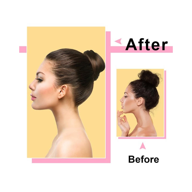 Slick Back Hair Styling Kit for Hair: 4Pcs Wax Stick,