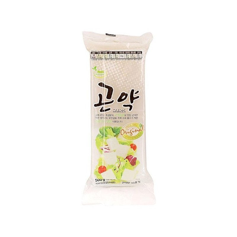 묵곤약 다이어트식품 대신 500G 기타곤약가공품 곤약 Mugwort Konjac Diet Food