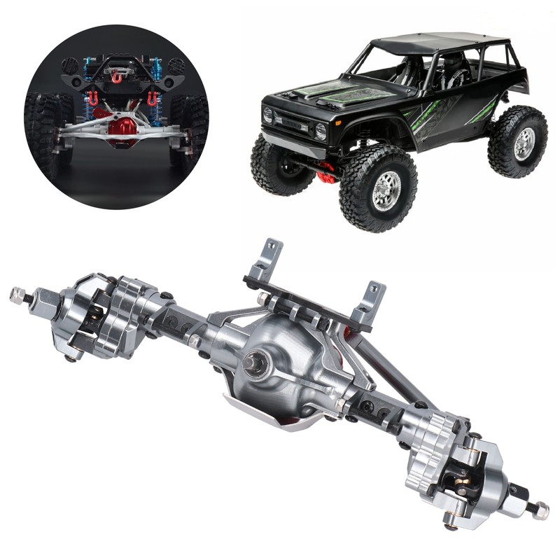 Aluminum Alloy Steel Axle Upgrade Parts Accessory Fit for SCX10