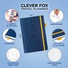 Clever Fox Travel Journal – Vacation & Trip Organizer with
