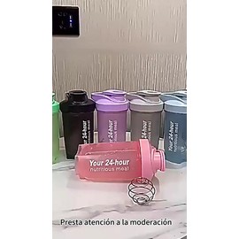 2pcs Shaker Proteina Vaso Proteina Shaker Vaso Mezclador                                                                                              