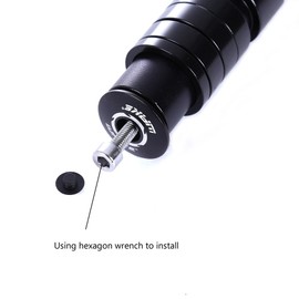 Wake Bike Stem Riser 115mm Bike Fork Stem Extender Bicycle Handlebar Raiser Adapter for 1-1/8" 28.6mm Fork, Mountain Bike, Road Bike, MTB, BMX, Fixie