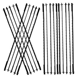 Tofficu 24pc Sturdy Hacksaw Blades for Metal High Precision Blades for DIY Projects Industrial Use Fast Cutting