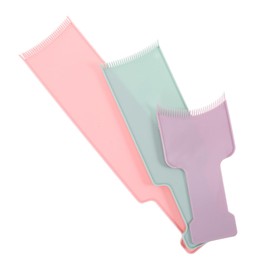 FOMIYES 3pcs Highlighting Board for Hair Stylists Hair Dye Tools for Salon Use Easy Application and Accurate Coloring