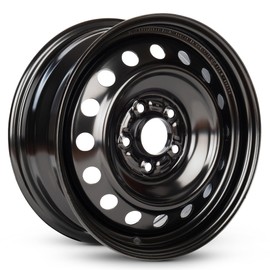 For 2012-2017 Mitsubishi Lancer 16 Inch Painted Black Rim - OE Direct Replacement - Road Ready Car Wheel