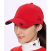 Cox Sportif LG4FCP03L Women's Cap, Heart Patch, Cute, Sweat Absorbent,