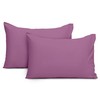 Imperial Rooms Pillow Cases 2 Pack Brushed Microfibre Pillow Covers