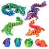 4PCS 3D Printed Dragon - Dragon Eggs with Inside -,